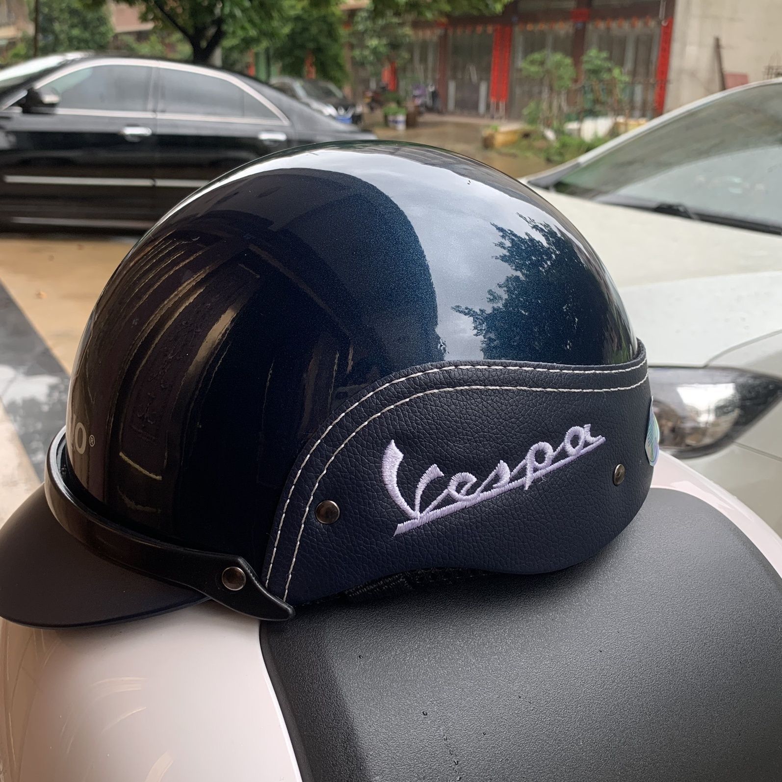 Fashionable, Lightweight — Piaggio Auto Parts and Accessories - blue-side-black