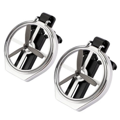for beverages, tea cups, Car cup holder/beverage holder - 1005-fan-style-cup-holder-silver-2-pieces