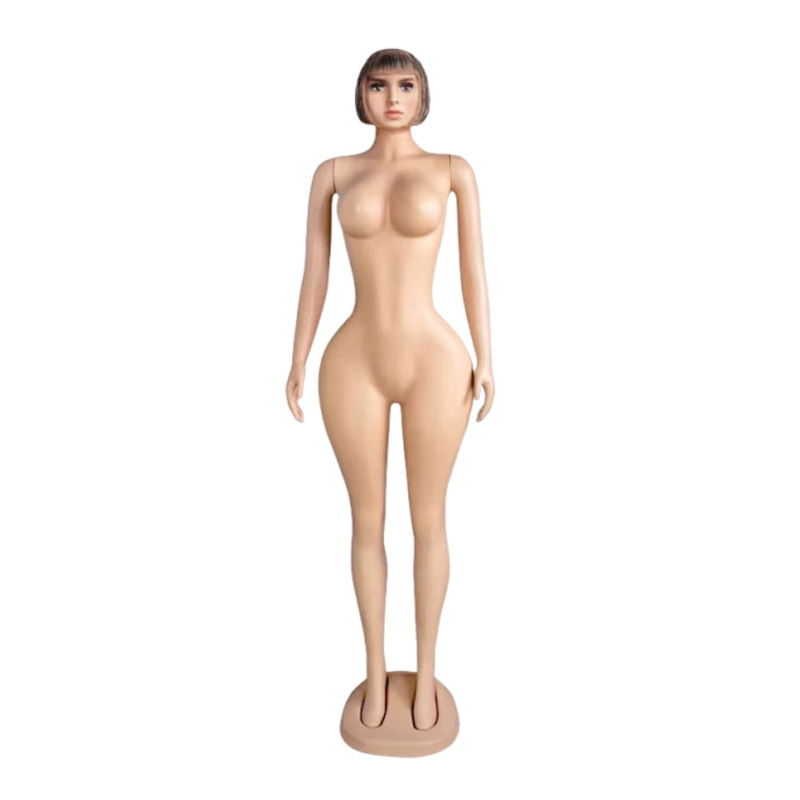 Modelo femenino de gran tamaño comercio exterior transfronterizo color de piel modelo de ropa femenina muestra de ventana maniquí modelo de cuerpo completo