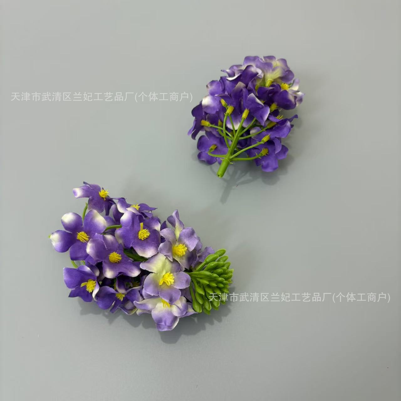 Simulación de jacintos de lavanda, flores de colza, flores de horquilla, flores de bricolaje hechas a mano, flores de boda, flores de pared, flores decorativas image 13