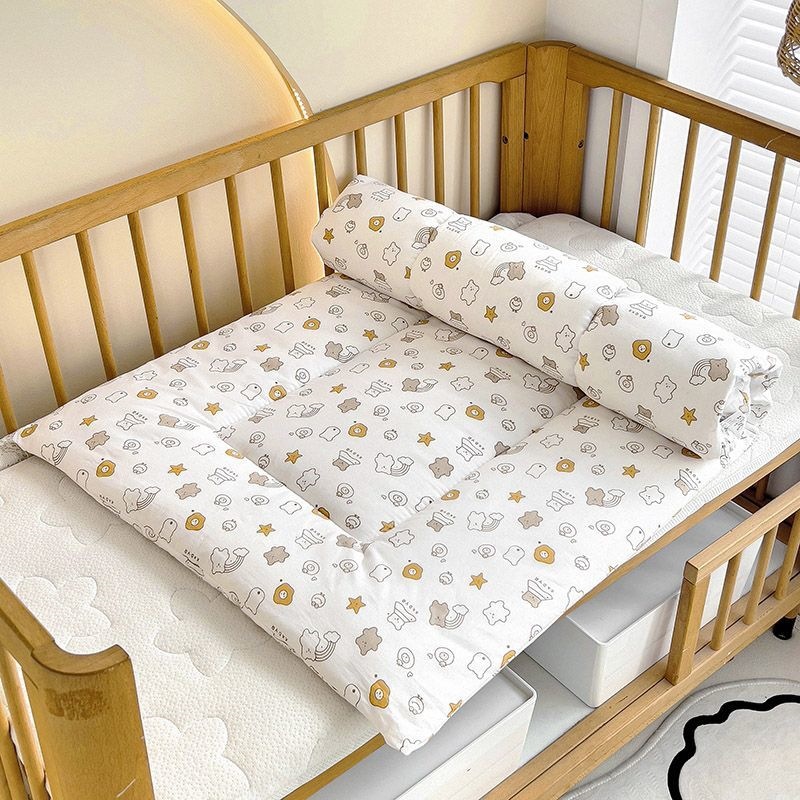 Children's kindergarten mattress, elementary school student cotton mattress, baby mattress, pure cotton patchwork mattress, extra thick