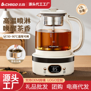 Chigo Boiling Teapot Automatic Hot Water Health Pot Multifunctional Household Thermal Insulation 304 Office Steam Spray Boiling