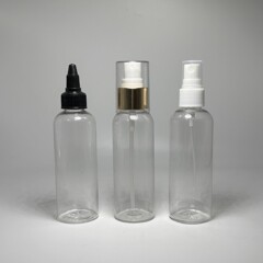 メーカー在庫 100ML プラスチック詰め替えボトル 化粧品ボトル スプレーボトル 透明ローションボトル アルコールスプレーボトル