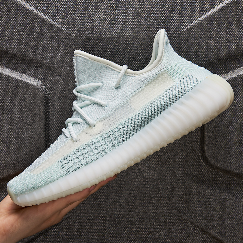 A generation of Putian shoes reflective coconut shoes men's and women's popcorn running shoes daytime flying woven sneaker tide shoes