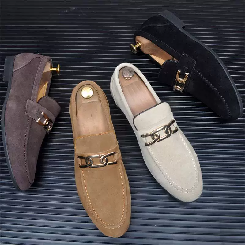 Мужская кожаная кожаная обувь повседневная кожаная обувь