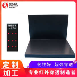 实力商家红外穿透PMMA屏蔽可见光PC红外穿透850nm940nmPC滤光片