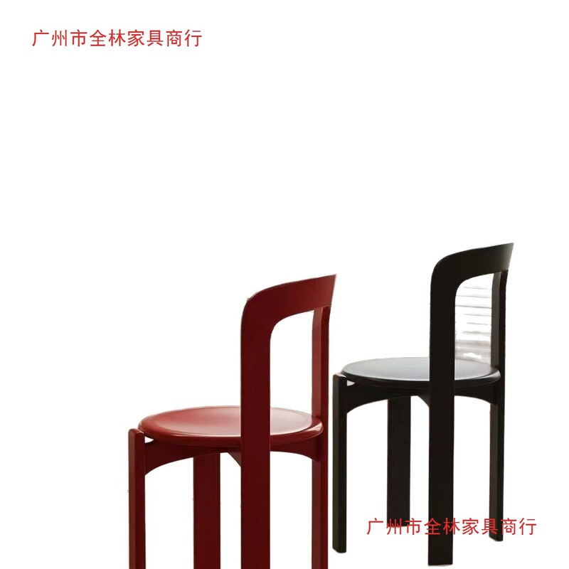 一件代发雷伊中古实木餐椅家用椅子靠背化妆椅小户型彩色网红椅|undefined