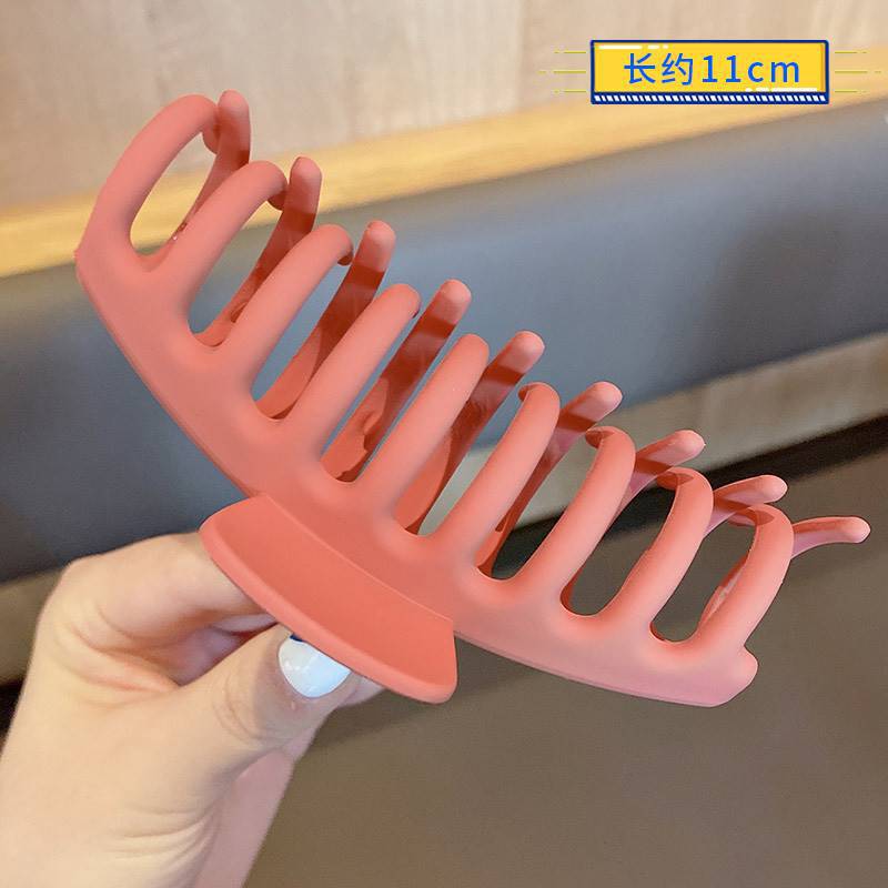 Corea del Sur elegante clip de pelo de las mujeres clip de helado tocado de alto grado horquilla de tiburón clip de pelo grande al por mayor