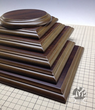 模型展示用方形木质地台 模型长方形展示底座  实心高密木板