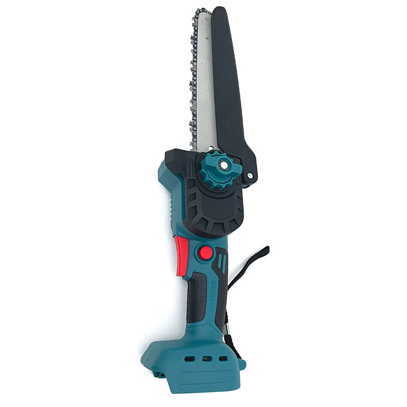 Литиевая батарея Бесщеточная Одноручная пила Маленькая Бытовая аккумуляторная бензопила Бензопила Открытый Бензин Бесплатная лесозаготовительная пила Мини-пила
