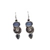 Stone inlay, earrings, wish, European style