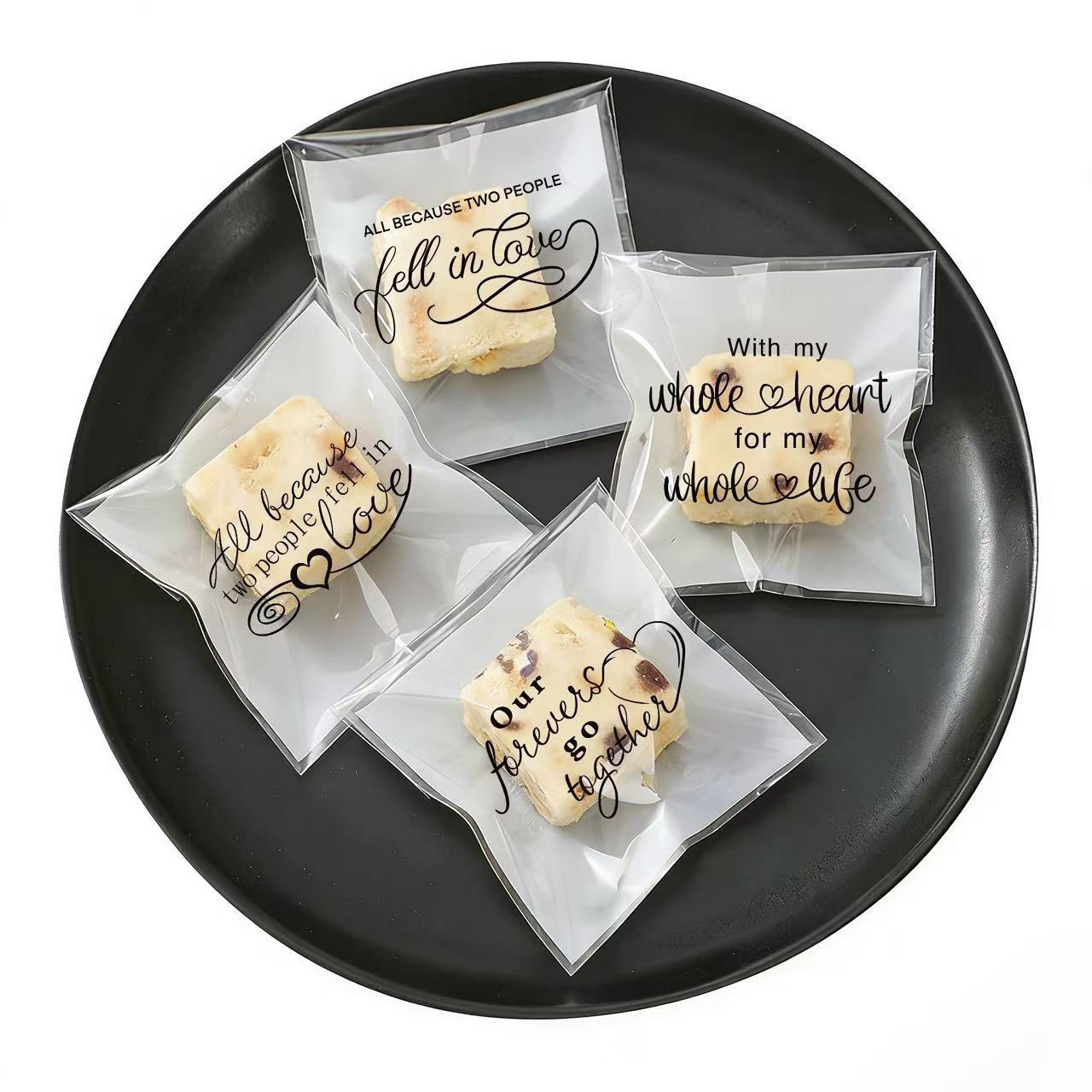 Bolsa Autoadhesiva de Embalaje para Cumpleaños, OPP, Autoadhesivo, para Galletas y Dulces