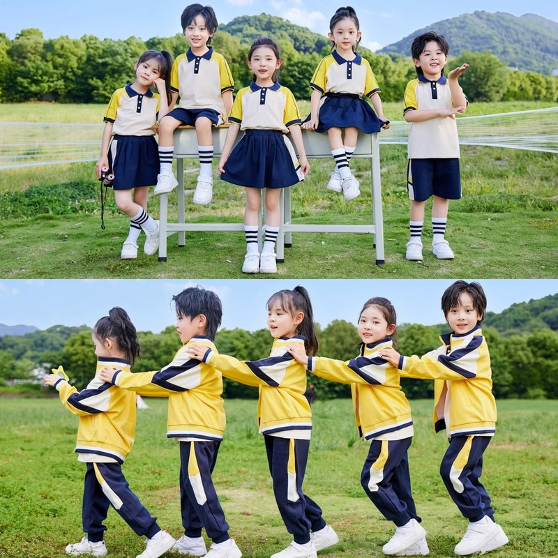 小学生制服夏スーツ4点セット幼稚園服夏春秋服3点セット子供春服|undefined
