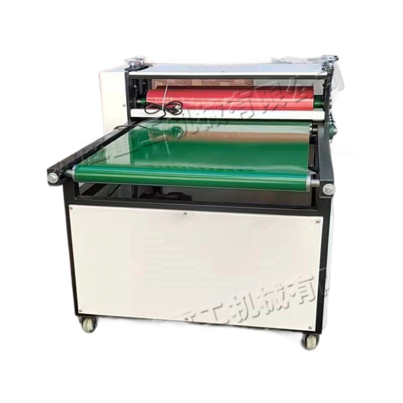 Pequeño tablero de plástico rodillo prensa de papel grueso papel delgado cuero nivelación prensa de papel eléctrica empresa de embalaje