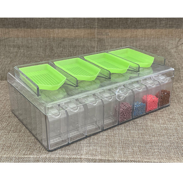 42/50/78 Grids Box Elizabeth Ward Bead Storage Portable Container  Transparent - Storage Boxes & Bins - AliExpress