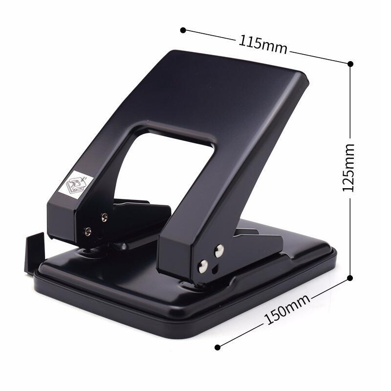 Kedoyou (KW-triO)9818 perforadora de agujero doble perforadora de 40 páginas de ahorro de mano de obra perforadora de agujero medio