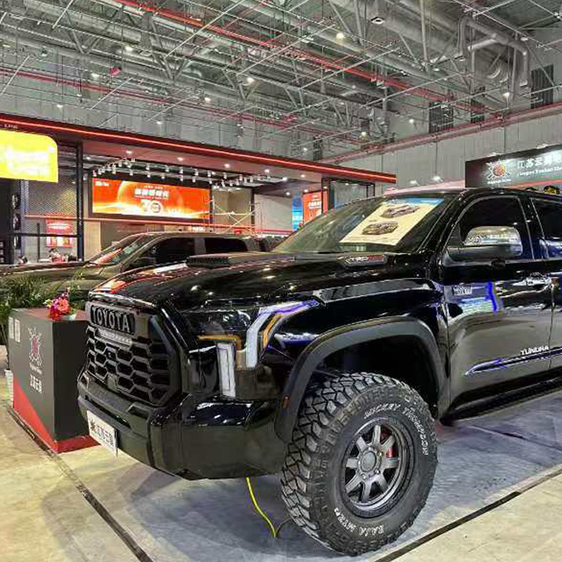 Suitable for 2022-2026 Toyota Tundra Trd Wheel Arches with Lights, Wide-Body Wheel Arches