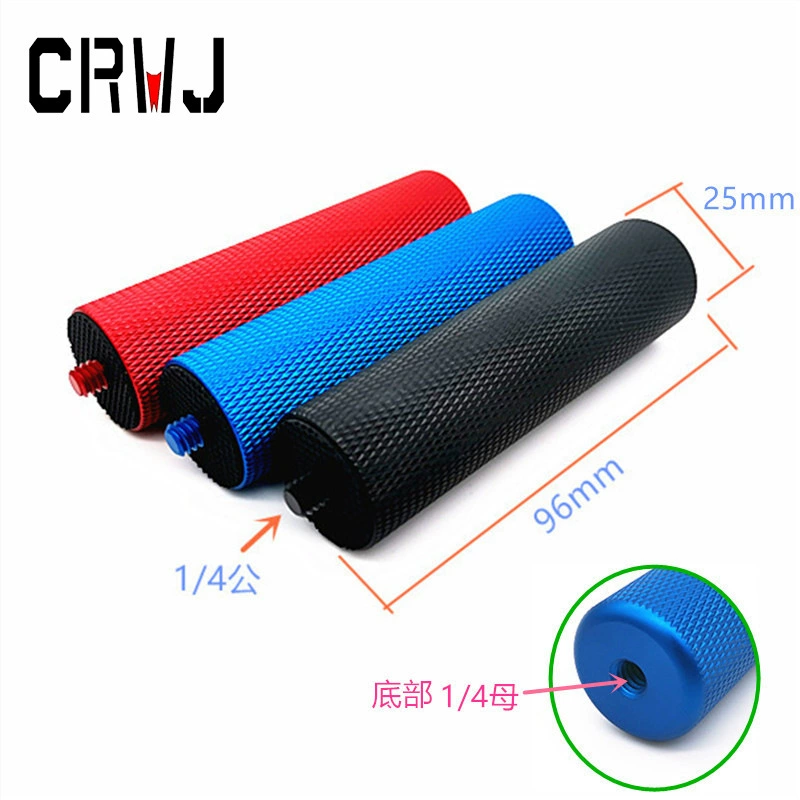 1/4 ручка вспышки камеры LED SLR маленький муравей 4K Спортивная камера аксессуары для селфи металлическая ручка кронштейн