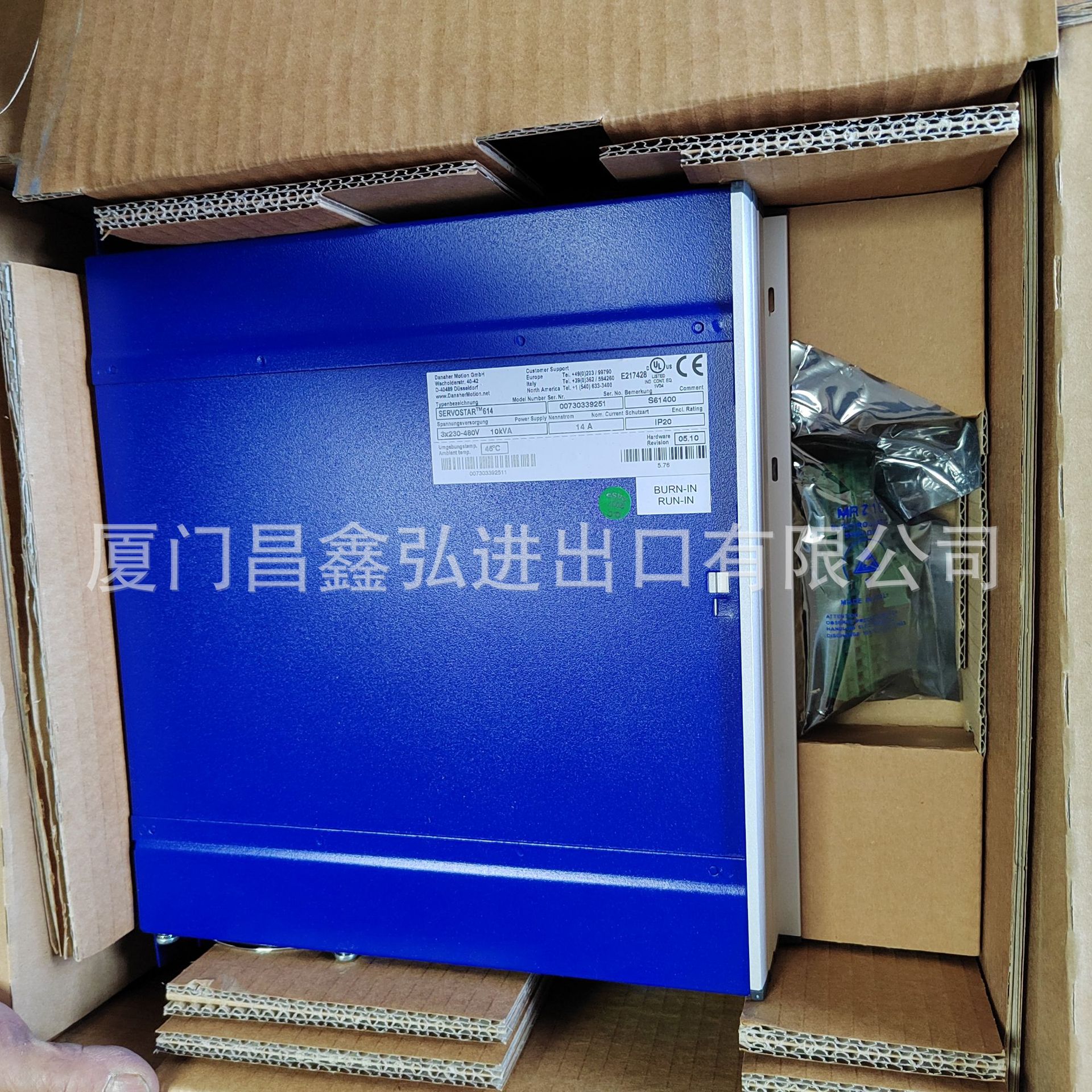 全新KOLLMORGEN科尔摩根SERVOSTAR 603 S60300-PB伺服驱动器