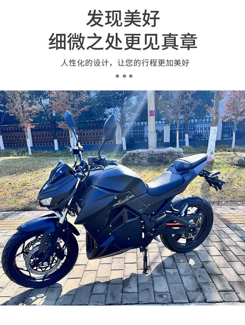 Export Foreign Trade Electric Motorcycle Little Python Men's Two-Seater Cross-Border Foreign Trade Foreign Electric Bicycle Motorcycle