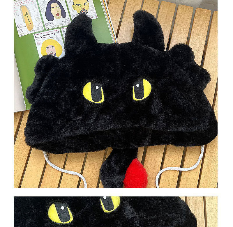 卡通可爱毛绒帽