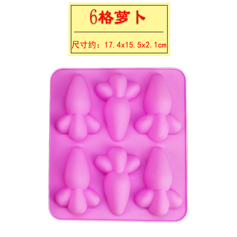 Molde de silicona para pudín gelatina chocolate y jabón DIY