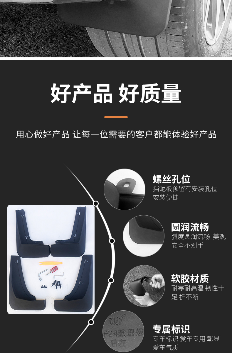26 Models of Original Factory Lining Panels for Honda Crv Front and Rear Wheel Mudguards, Specialized Soft Rubber Automotive Accessories