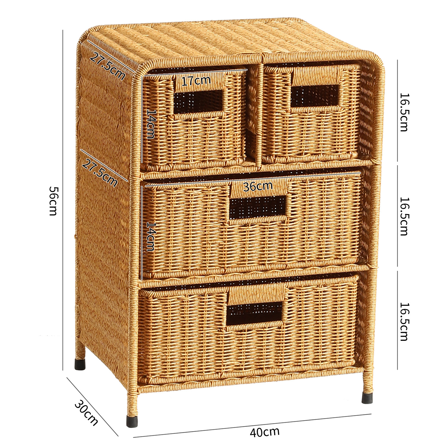 Gabinete de cabecera multicapa doméstico de imitación dormitorio gabinete de lado de la cama sala de estar almacenamiento de almacenamiento de almacenamiento de acabado de estante de almacenamiento