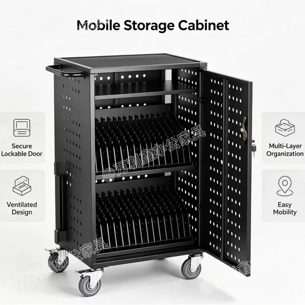 Meteteel30 open charging cart for Chromebook.iPad tablets and laptops