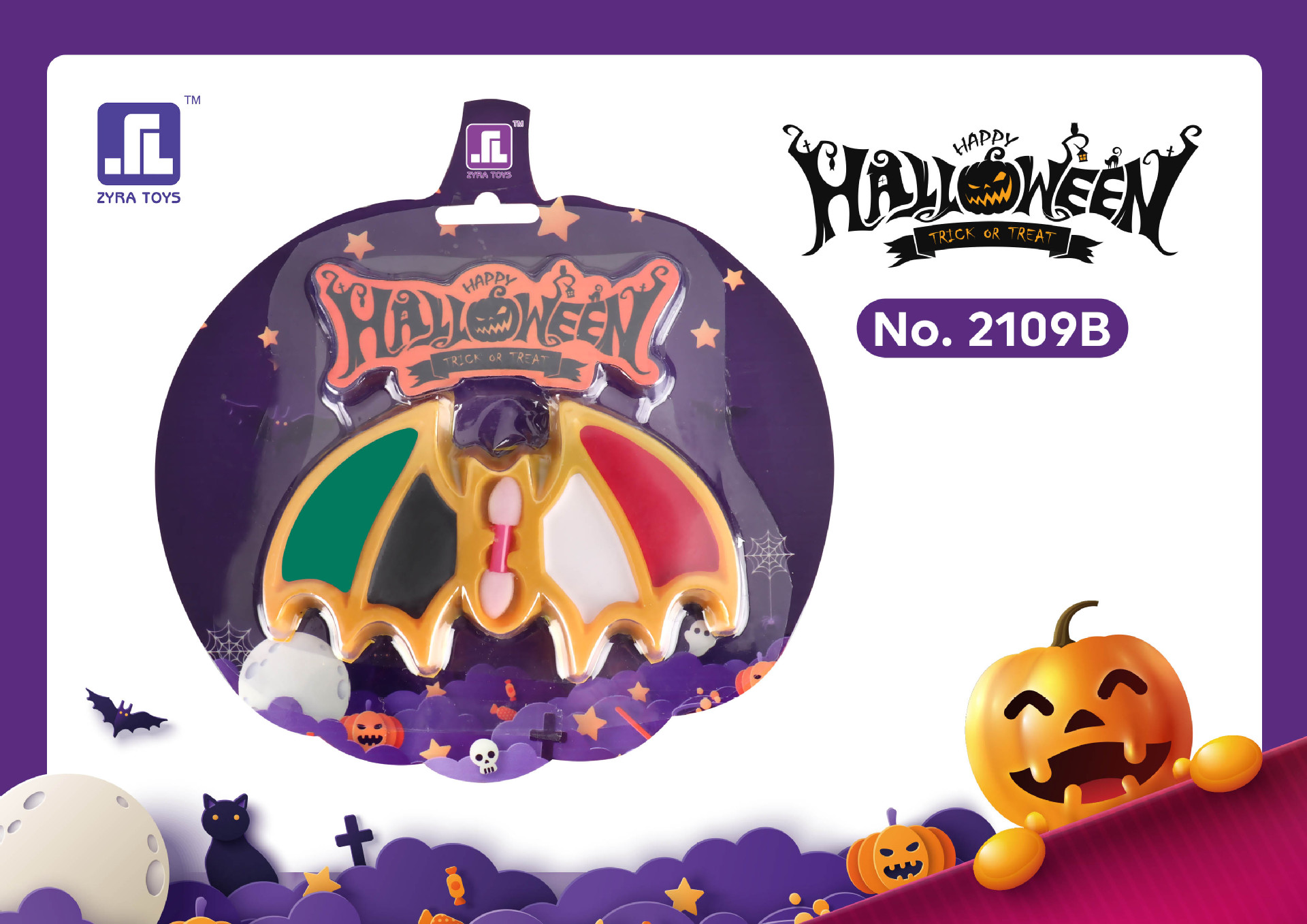 9B [할로윈 DIY 메이크업] 소형 흡입 보드