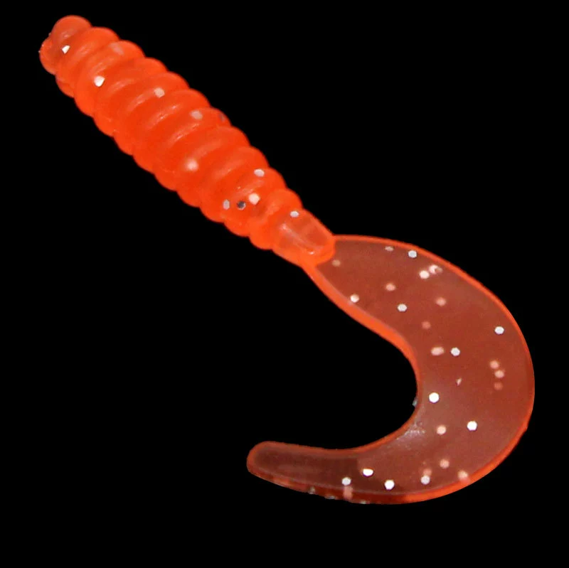 Оптовая Продажа с фабрики Luya Soft Bait Tail поддельная приманка бионический мягкий червь 3,5 см микро одинарный хвост мягкие личинки