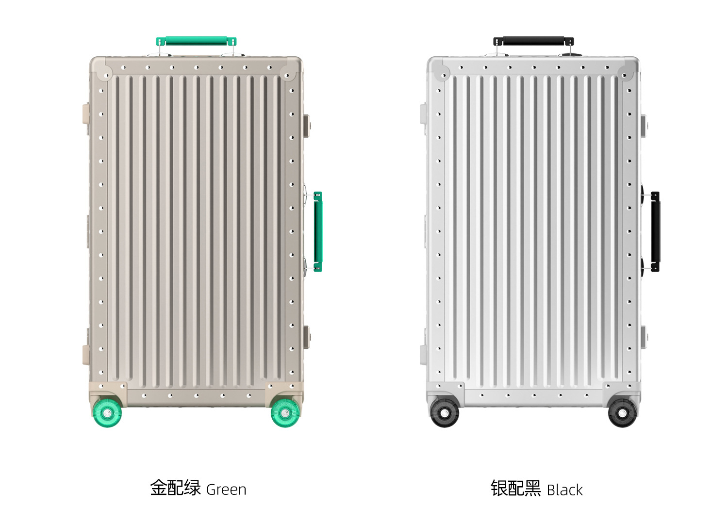 All-aluminum magnesium alloy high-quality premium business travel luggage suitcase 20-inch carry-on trolley 26-inch large capacity three-seven opening