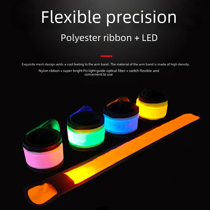 LED-браслет для путешествий, свет, прямые поставки с завода, полиэстер