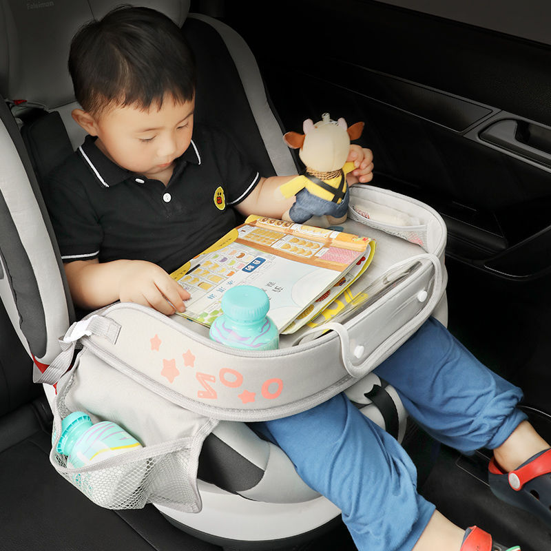 Child Seat Tray Car Baby Storage Small Table Tray Dining Plate Baby Car Table Tray Export Factory Wholesale