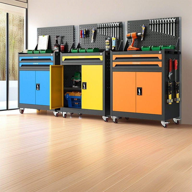 汽修工具车抽屉五金维修手推箱多功能移动重型工具柜子钳工车间用