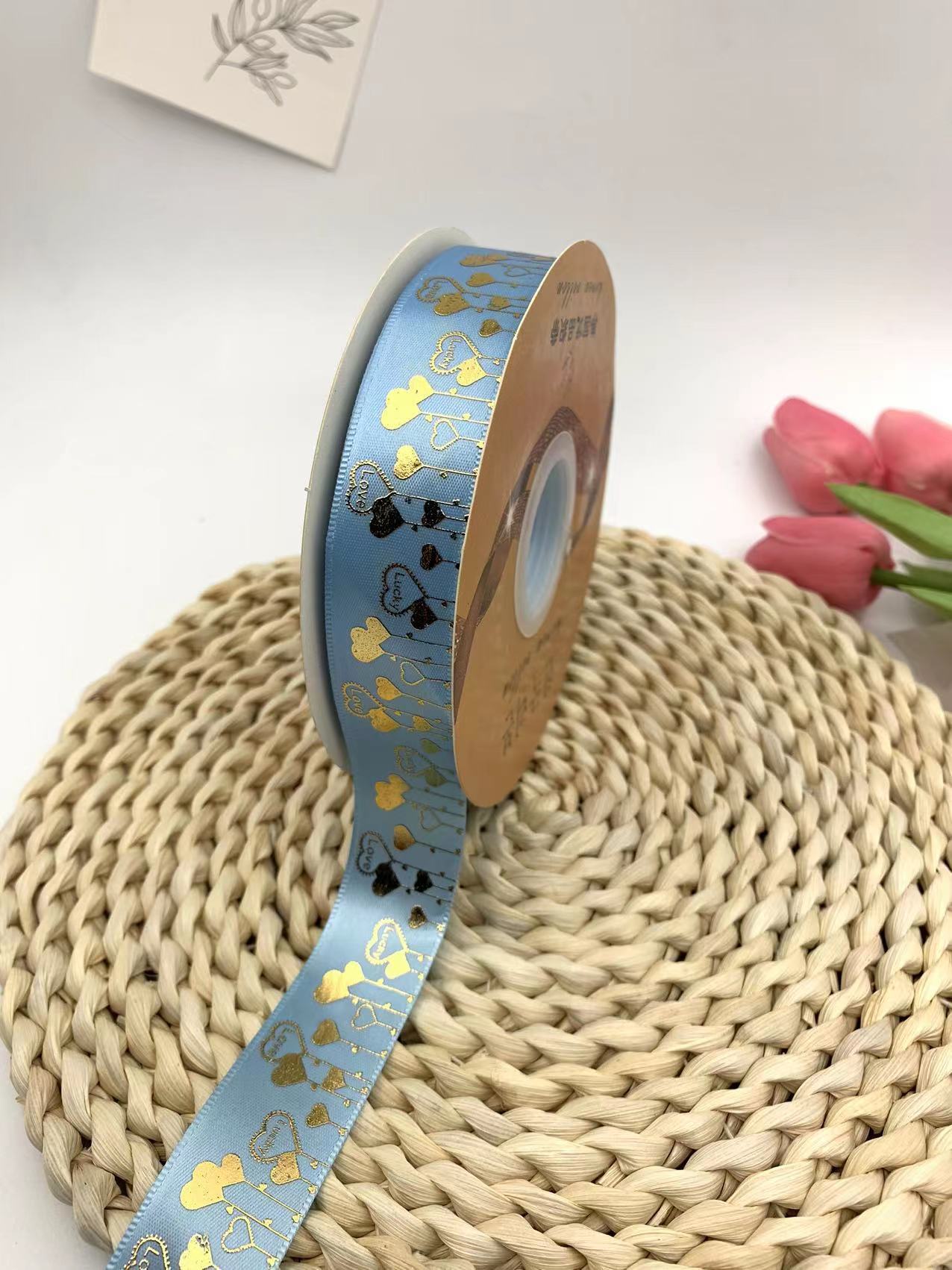 2023 nuevo amor bar bandeja hecha a mano cinta amor Meteor regalo caja embalaje cinta al por mayor