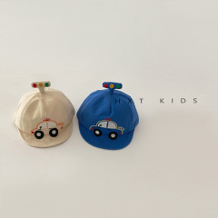 Baby peaked cap spring and autumn cute car soft top sunshade baseball cap infant sun protection hat summer