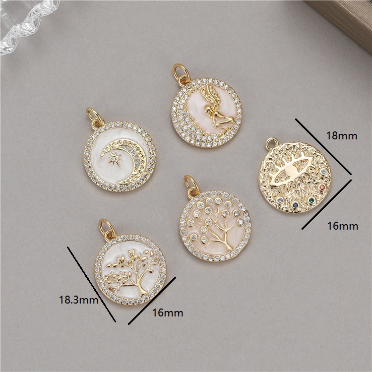 Geometric Pattern Plating, Inlay Design Casual, Simple Style Style 1 Piece Copper Artificial Gemstones Geometric Casual Simple Style
