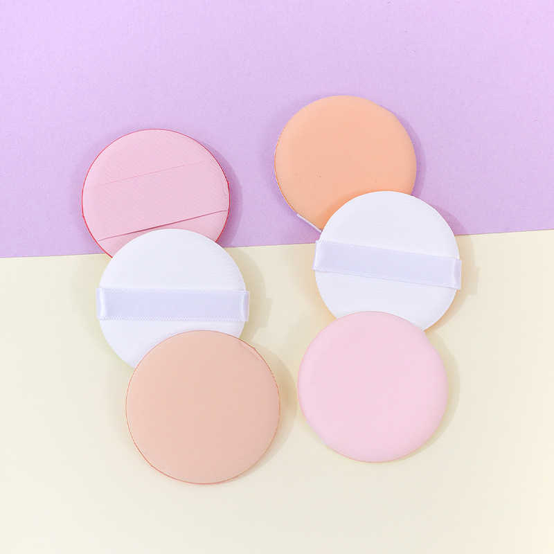 Almohadilla de aire, no coma polvo, crema BB de doble uso húmeda y seca, esponja de maquillaje sin látex, logotipo de patrón de impresión personalizado de fábrica