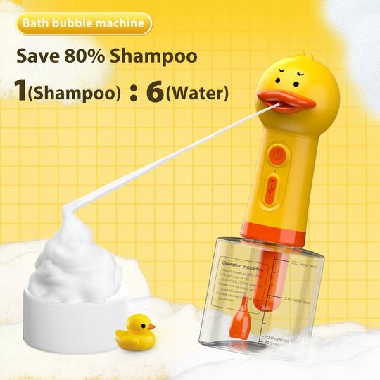 Amazon explosions yellow duck pet bubbler cat electric bubble machine bath artifact dog bubble machine now
