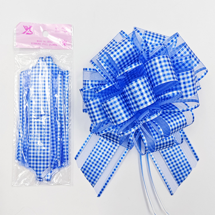 Moño de Cinta para Regalo 30# de Plástico para Decoración Festiva