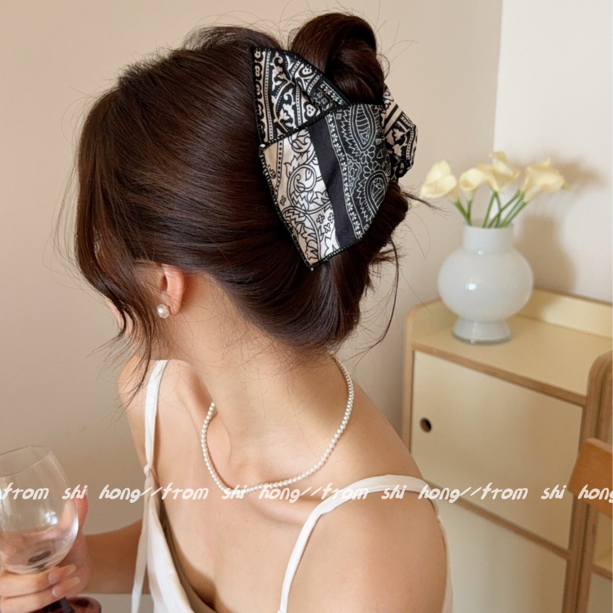 Grote klauwklemmen voor dik haar, antislip krokodillenklemmen voor make-up, diverse haarklemmen in bulk, vintage bananenhaarklemmen voor dames, vintage print uit de jaren 90, hoge kwaliteit._voghion.com