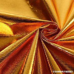 Gold Cloth, Hot Stamping Cloth, Tree Wrapping, Pillar Wrapping, Golden Cloth, Advertising Decoration, Wedding Wrinkled Red Gold Cloth, Stage Background, Candy Color