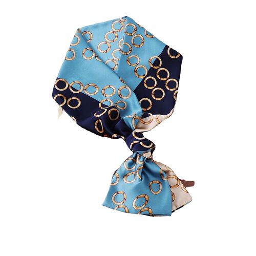 Women's Hangeul Style Versatile Fine Slim Small Collar Scarf Hair Ties Elegant Ribbon Scarf Wholesalers