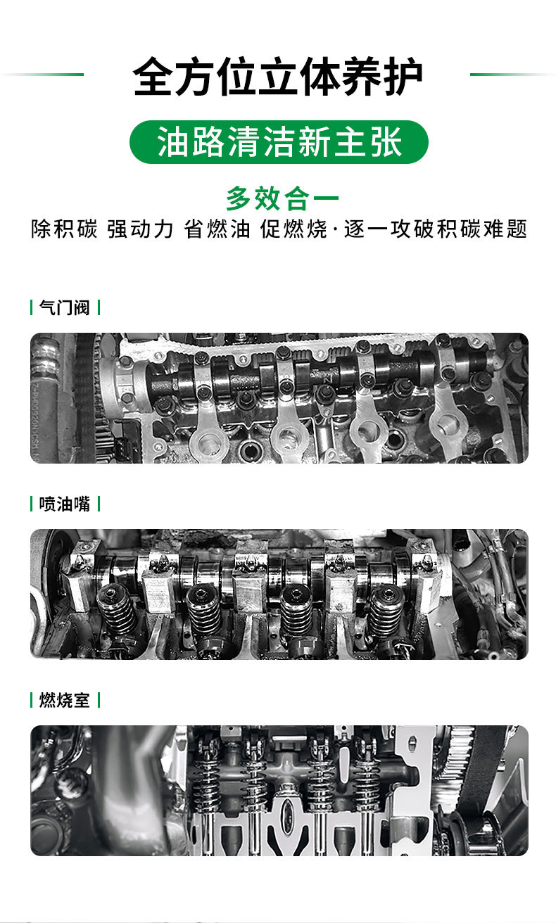 Fuel Treasure Removes Carbon Deposits, Fuel Additives, Cleans the Engine, Powerful Cleaning Agent, Maintenance and Fuel Saving, Cleaning Type