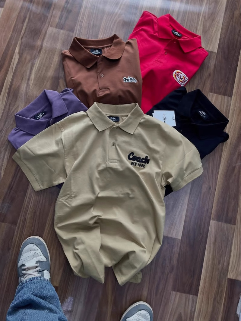 Camisetas para hombres y mujeres casual todo-fósforo manga corta POLO tees cuello redondo tshirt fuente al por mayor wholesale