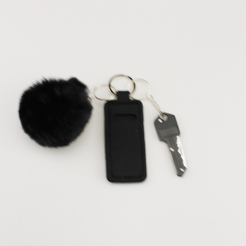 Modern Style Geometric Cloth Self-defense Unisex Bag Pendant Keychain display picture 6
