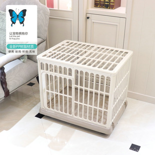 Dog Cage small dog cat cage pet cage home indoor medium dog cat dog Villa resin cage