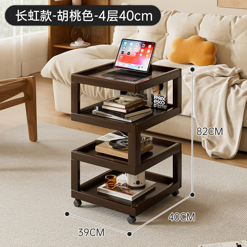 창홍모형-월넛색상-4단 40cm [굵게, 두꺼워짐, 안정감있는 업그레이드]