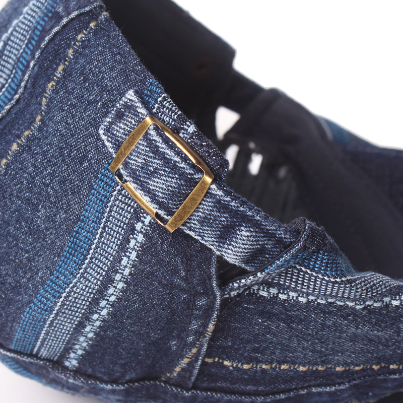 Baixiaoyuan sombrero de los hombres de primavera y verano de protección solar sombrero delantero cubierta solar boina de las mujeres al aire libre sombrero de mezclilla